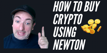 How to buy crypto using newton