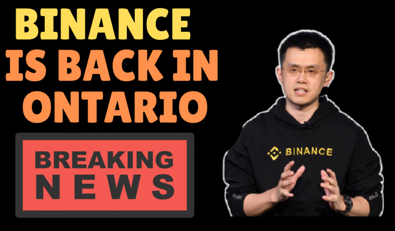 Binance is back in Ontario!